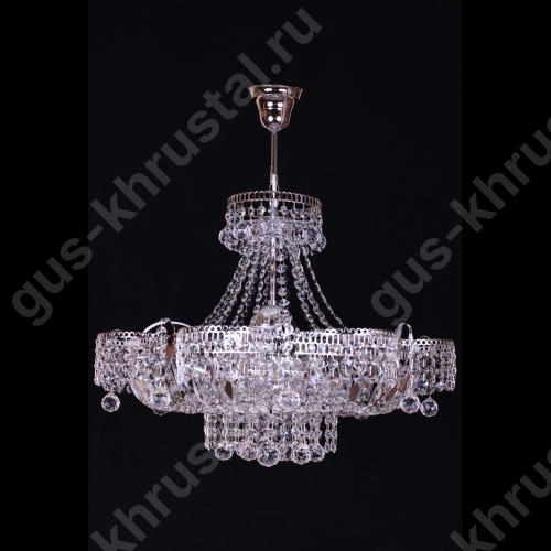 Люстра Ромашка 6 ламп с подвесом Шар