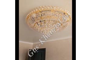 Люстра Кольцо Пирамида - фото в интерьере